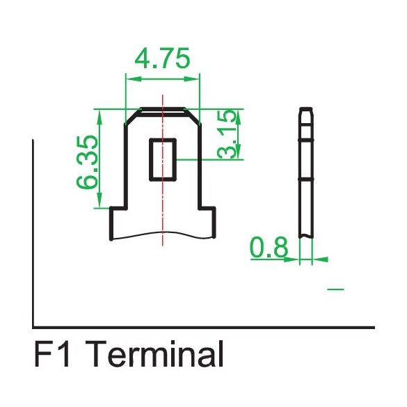 Ritar RT632-F1 6V 3,2Ah zárt ólomakkumulátor
