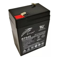 Ritar RT645-F1 6V 4,5Ah zárt ólomakkumulátor