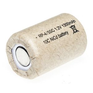 RP 4/5SC ipari akku Ni-Cd 1,2V 1300 mAh nagy áramú (10C)