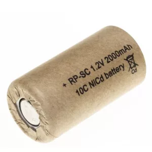 RP akku Ni-Cd 1,2V/2000mAh SC,nagyáramú