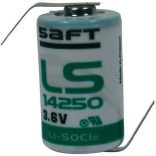 SAFT lithium elem 3,6V 1/2 AA (1/2 ceruza) LS14250 "Z" forrfüllel