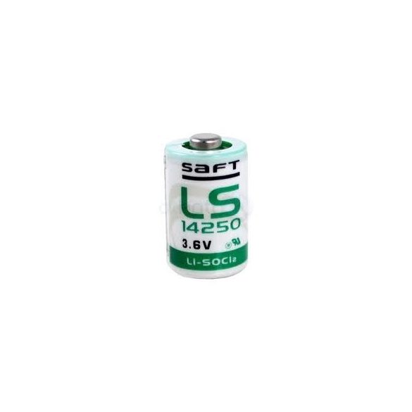 SAFT lithium elem 3,6V 1/2 AA (1/2 ceruza) LS14250
