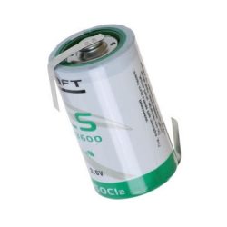 SAFT lithium elem 3,6V D (góliát) 3,6V LS 33600 "Z"forrfüllel