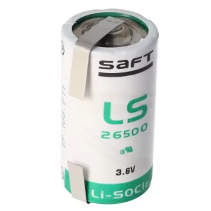 SAFT lithium elem 3,6V C (baby) 3,6V LS26500-plus "U" forrfüllel
