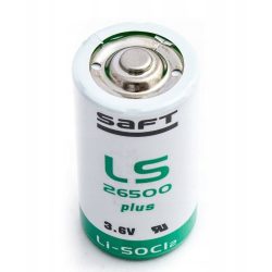 SAFT lithium elem 3,6V C (baby) 3,6V LS26500-plus