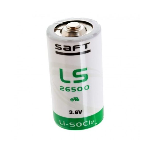 SAFT lithium elem 3,6V C (baby) 3,6V LS26500-plus