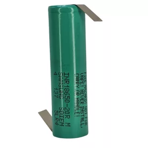 SAMSUNG 18650-20R Li-ion 3,7V  ipari akku 2000 mAh 22A "Z" forrfüllel