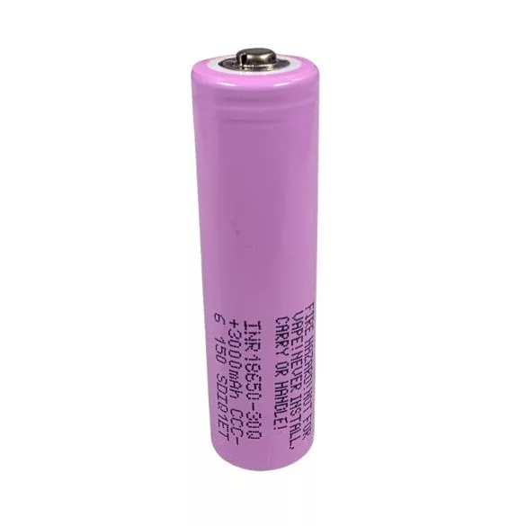 SAMSUNG INR18650-30Q Li-ion 3,7V  ipari akku 3000 mAh 15A 1865030Q KÚPOS