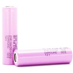 SAMSUNG INR18650-30Q Li-ion 3,7V  ipari akku 3000 mAh 15A 1865030Q