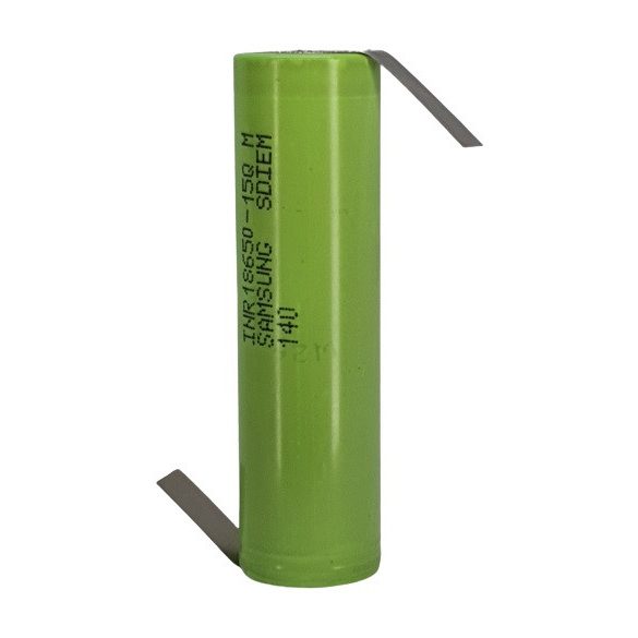 SAMSUNG 18650-15Q Li-ion 3,7V  ipari akku 1500 mAh 18A "Z" forrfüllel