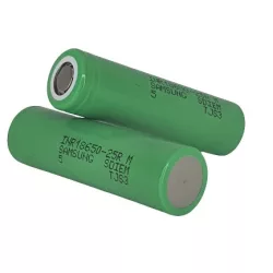 SAMSUNG INR18650-25R Li-ion 3,7V  ipari akku 2500 mAh 20A