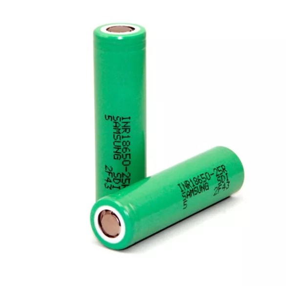 SAMSUNG INR18650-25R Li-ion 3,7V  ipari akku 2500 mAh 20A
