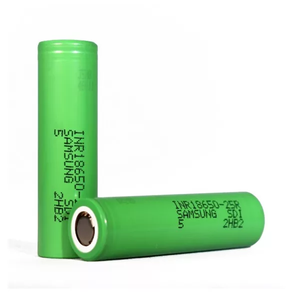 SAMSUNG INR18650-25R Li-ion 3,7V  ipari akku 2500 mAh 20A