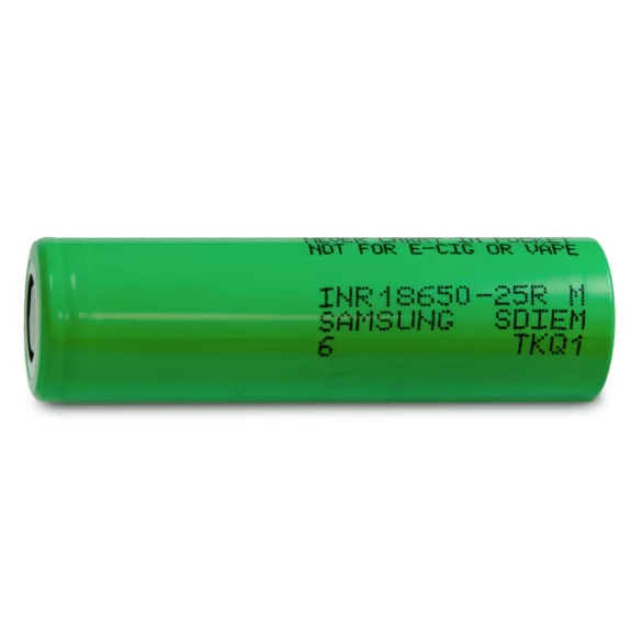 SAMSUNG INR18650-25R Li-ion 3,7V  ipari akku 2500 mAh 20A