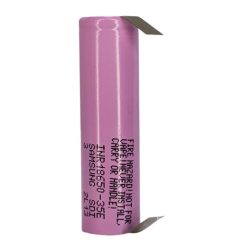   SAMSUNG INR18650-35E Li-ion ipari akku 3500 mAh 8A "U" forrfüllel 1865035E