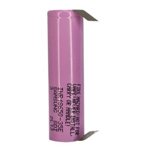 SAMSUNG INR18650-35E Li-ion ipari akku 3500 mAh 8A "U" forrfüllel 1865035E