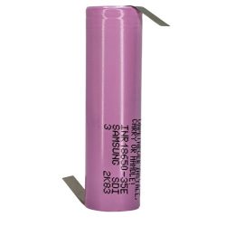   SAMSUNG INR18650-35E Li-ion ipari akku 3500 mAh 8A "Z" forrfüllel 1865035E