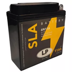 Landport SLA 6 V 11Ah 100A Jobb+ Motorakkumulátor (SLA-6N11A)
