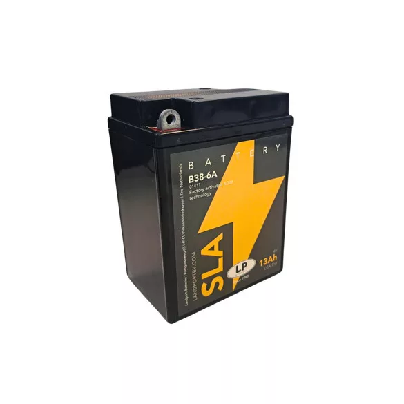 Landport SLA 6 V 13Ah 110A Jobb+ Motorakkumulátor (SLA-B38-6A)