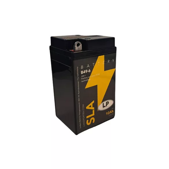 Landport SLA 6 V 10Ah 90A Bal+ Motorakkumulátor (SLA-B49-6)