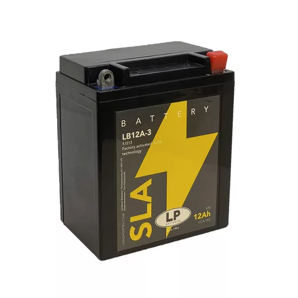 Landport SLA 12Ah 155A Jobb+ Motorakkumulátor (SLA-LB12A-3)