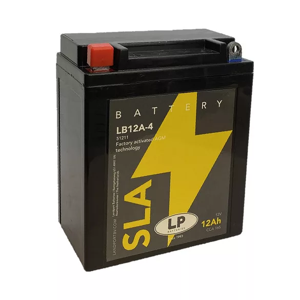 Landport SLA 12Ah 155A Bal+ Motorakkumulátor (SLA-LB12A-4)