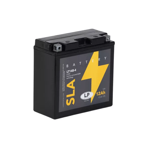 Landport SLA 12Ah 180A Bal+ Motorakkumulátor (SLA-LT14B-4)