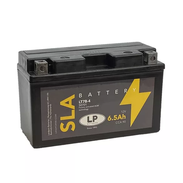 Landport SLA 6.5Ah 110A Bal+ Motorakkumulátor (SLA-LT7B-4)