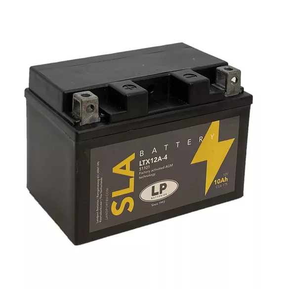 Landport SLA 10Ah 175A Bal+ Motorakkumulátor (SLA-LTX12A-4)