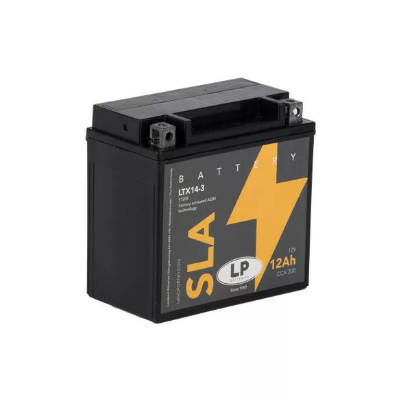 Landport SLA 12Ah 200A Jobb+ Motorakkumulátor (SLA-LTX14-3)