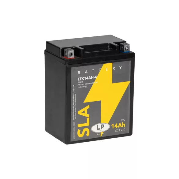 Landport SLA 14Ah 200A Jobb+ Motorakkumulátor (SLA-LTX14AH-3)