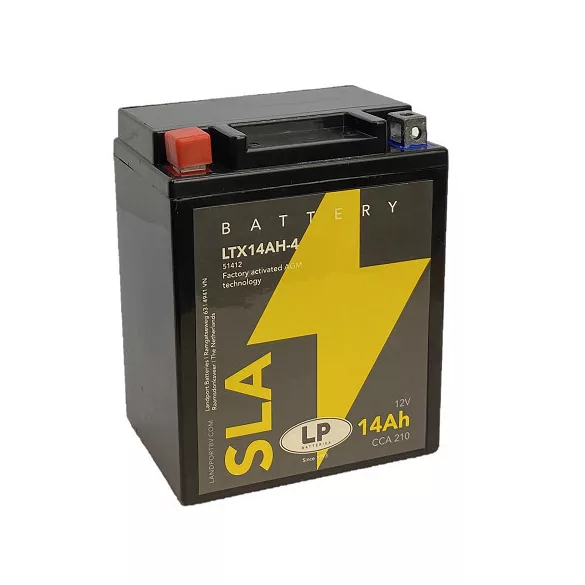 Landport SLA 14Ah 200A Bal+ Motorakkumulátor (SLA-LTX14AH-4)