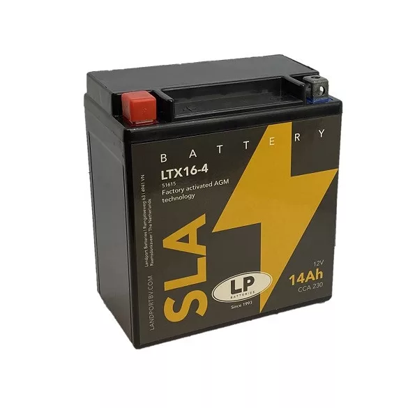 Landport SLA 14Ah 230A Bal+ Motorakkumulátor (SLA-LTX16-4)
