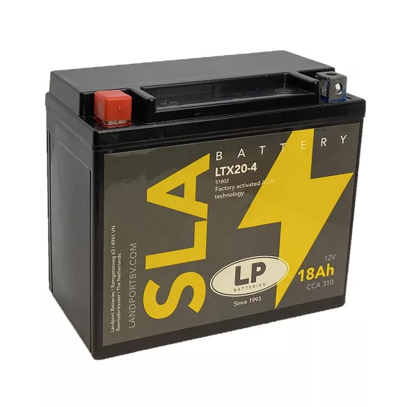 Landport SLA 18Ah 270A Bal+ Motorakkumulátor (SLA-LTX20-4)