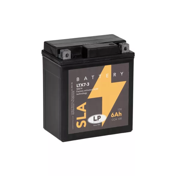 Landport SLA 6Ah 100A Jobb+ Motorakkumulátor (SLA-LTX7-3)