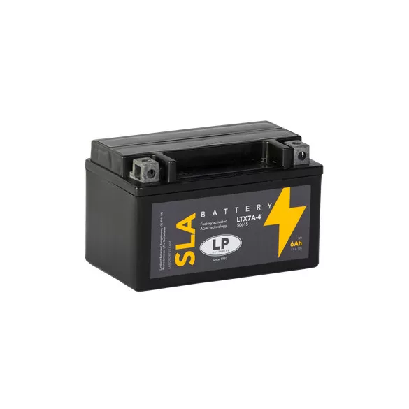Landport SLA 6Ah 105A Bal+ Motorakkumulátor (SLA-LTX7A-4)