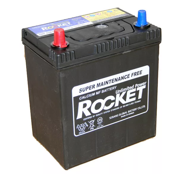 Rocket SLI 40Ah 340A Bal+ Akkumulátor (SMF42B19R)