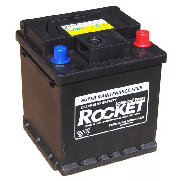 Rocket SLI 40Ah 330A Jobb+ Akkumulátor (SMF54018)