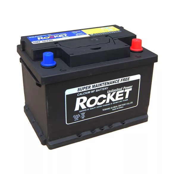 Rocket SLI 62Ah 540A Jobb+ Akkumulátor (SMF56220)