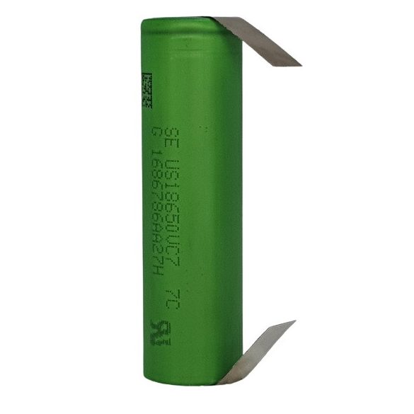 SONY/MURATA 18650VC7 Li-ion 3,7V-os ipari akku 3500 mAh 8A"U" forrfüllel