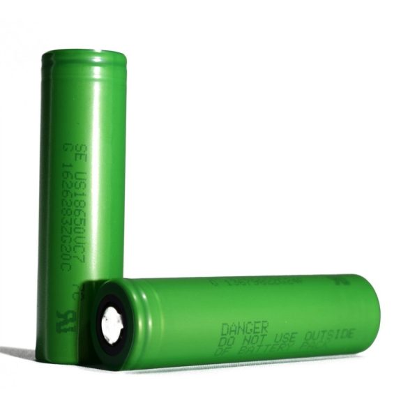 SONY/MURATA 18650VC7 Li-ion ipari akku, 3,7V, 3500 mAh 8A