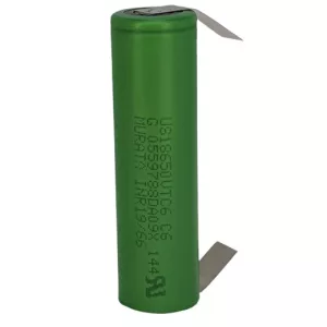 SONY/MURATA 18650VTC6 Li-ion ipari akku 3,7V 3000 mAh 30A "U" forrfüllel