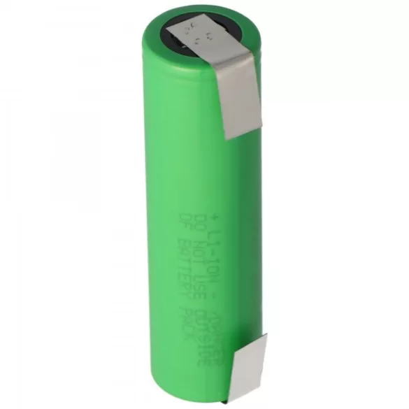 SONY/MURATA 18650VTC5 Li-ion ipari akku, 3,7V, 2600mAh 30A "U" forrfüllel