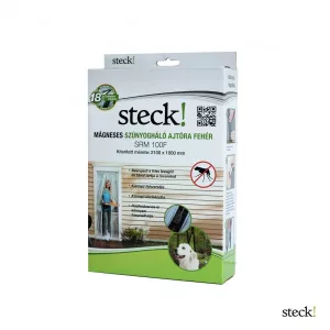 STECK! mágneses szúnyogháló ajtóra,fehér 2100x1000mm SRM100F