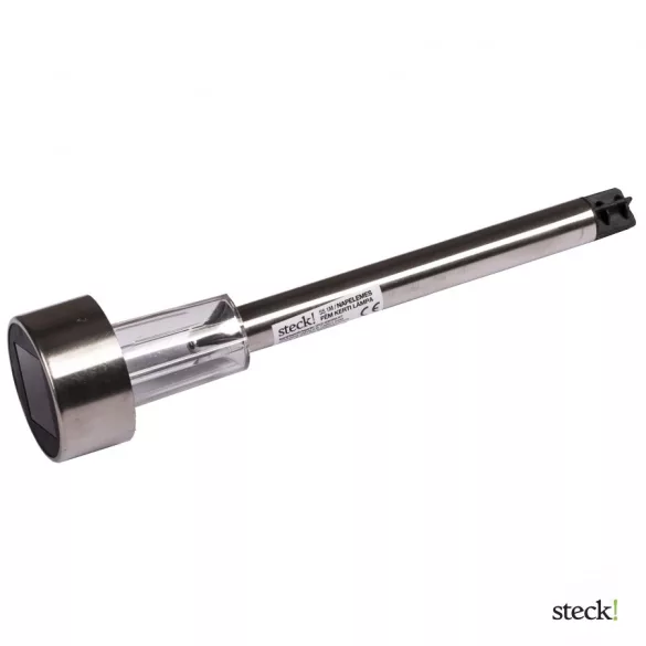 STECK! napelemes kerti lámpa,leszúrható,műanyag,FÉM SS-1M