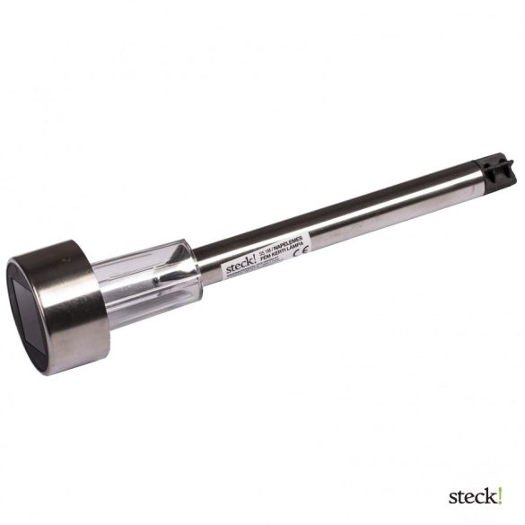 STECK! napelemes kerti lámpa,leszúrható,műanyag,FÉM SS-1M