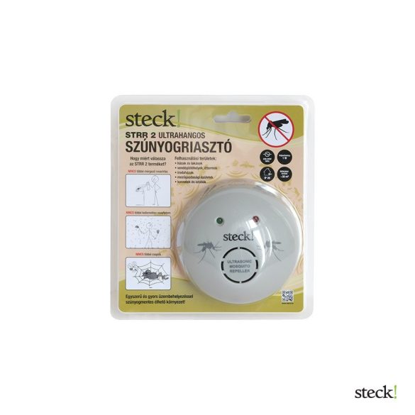 STECK! ultrahangos szúnyogriasztó 1W, max.30m2 STRR2