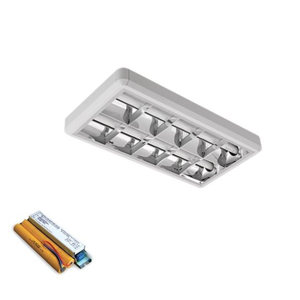 STELLAR LENA-V LED FÉNYCSŐVEL ÉS VÉSZVILÁGÍTÁSSAL 2x9W 4000K