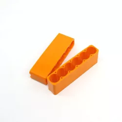 SZERELÉSI SABLON 6db 18650 akku hegesztéséhez