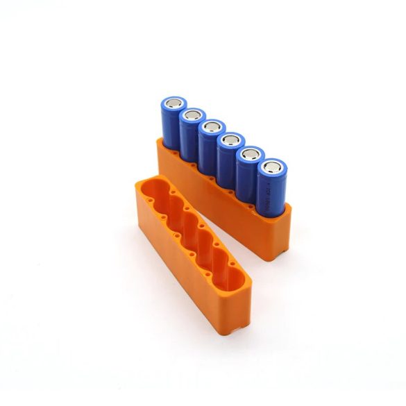 SZERELÉSI SABLON 6db 18650 akku hegesztéséhez